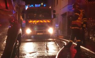 Les pompiers sont intervenus dans la nuit de dimanche à lundi