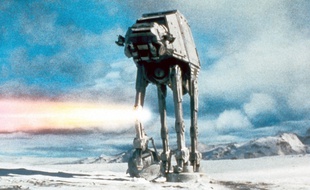 Un quadripode de «Star Wars: L'empire contre-attaque»