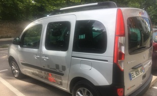 La voiture volée permettait à la maman de Juliette de transporter sa fille de 5 ans et demi. / Crédit : E. Treig.