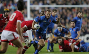 Frédéric Michalak face au Canada, le 1er octobre 2015