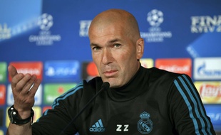 Zinédine Zidane, avec le Real Madrid.