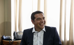 Le Premier ministre grec Alexis Tsipras à Athènes, le 5 août 2015.