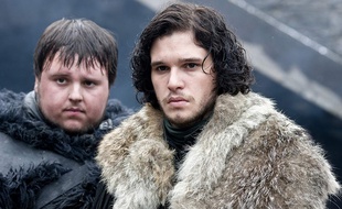John Bradley-West et Kit Harington dans la saison 1 de «Game of Thrones».