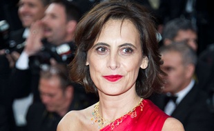 Ines de la Fressange au Festival de Cannes en mai 2014.