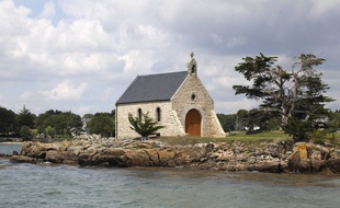 L'île Boëdic, dans le golfe du Morbihan, ancienne propriété de l'avocat Olivier Metzner.