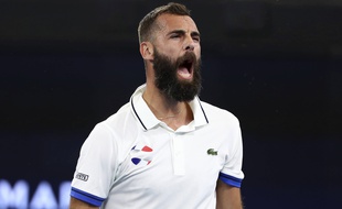 Benoît Paire a précipité l'élimination des Bleus lors de l'ATP Cup, le 8 janvier 2020.