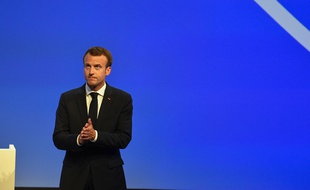 Emmanuel Macron, le 13 juin 2018 à Montpellier.