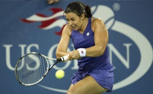Marion Bartoli s'est offert le premier quart de finale de sa carrière à l'US Open dimanche à New York grâce à une victoire absolument renversante sur la Tchèque Petra Kvitova, 5e mondiale.
