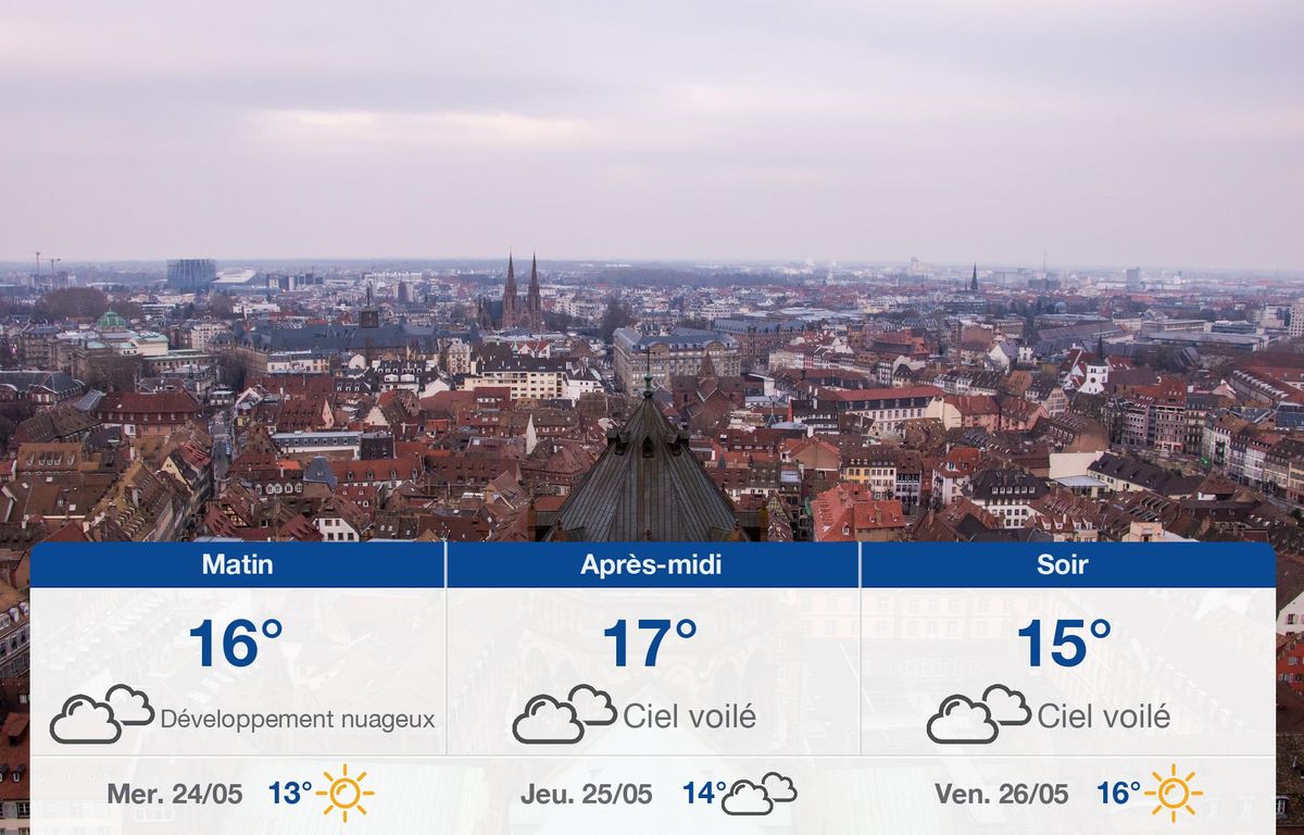 Météo Strasbourg: prévisions du mardi 23 mai 2023