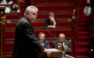 André Chassaigne à l'Assemblée nationale en juin 2015.