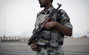 Un membre des unités spéciales de la police à la Mecque en Arabie saoudite, le 17 septembre 2015.