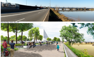 L'opération Euratlantique promet de transformer les berges de Garonne en lieu de promenade végétalisé.