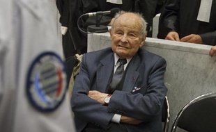 Jacques Servier lors du procès du Mediator, le 21 mai 2013.