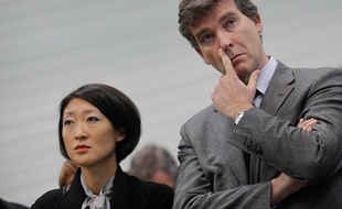 Fleur Pellerin, ministre deleguée aux PME et Arnaud Montebourg, ministre du Redressement productif.