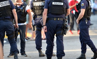 Ilustration de membres de la police nationale