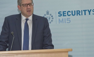Le directeur général du MI5, le renseignement intérieur britannique, Andrew Parker (photo non datée).