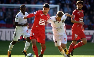 Benjamin André et les Rennais auront manqué d’efficacité face à l’OGC Nice.