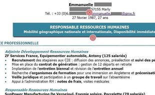 Le CV d'Emmanuelle