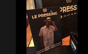 La campagne du Pressing von Elsass en référence au Panama, sur la page Facebook de l'entreprise.