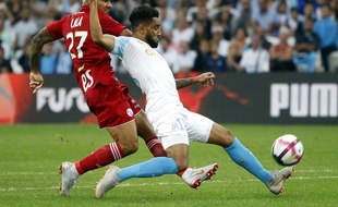 Jordan Amavi a beaucoup souffert face à Strasbourg.