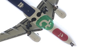 Illustration d'un avion de chez Transavia.