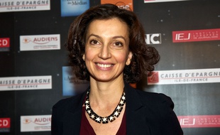 Audrey Azoulay, alors Directrice générale déléguée du CNC lors de l'Assemblée des médias le 2 décembre 2013