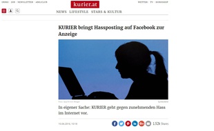Le journal «Kurier» a porté plainte contre un message posté sur sa page Facebook pour souhaiter la noyade de jeunes réfugiés apprenant à nager en Autriche