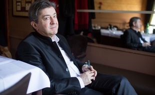 Jean-Luc Melenchon le 16 février à Paris.