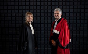 Les avocats généraux Charlotte Gazzera et Stephane Cantero