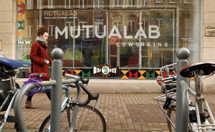 L'espace de coworking Mutualab à Lille.