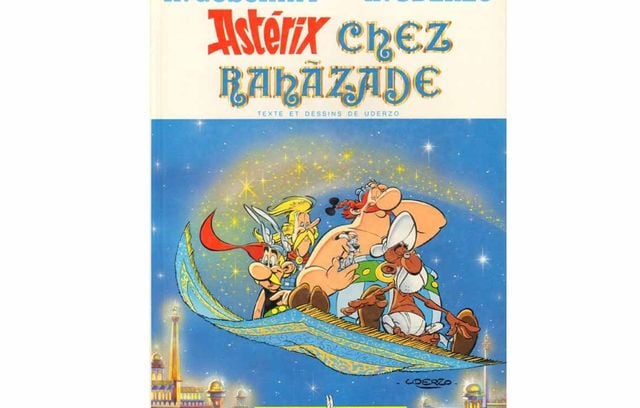 Il est du voyage en 1987 dans « Astérix chez Rahazade ».