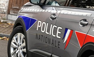 Une voiture de police. (illustration)