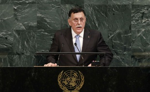 Le chef du gouvernement d'union en Libye, Fayez al-Sarraj, reconnu par la communauté internationale.