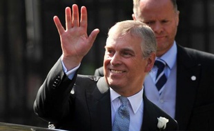 Le prince Andrew, le 30 juillet 2011 à Edimbourg