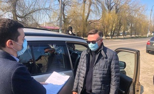 Arrestation de Leonid Kojara le 25 mars 2020 à Kiev.