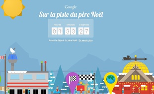 Le Doodle de Noël.