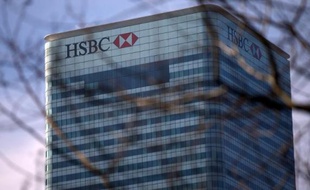 Le siège de la HSBC à Londres