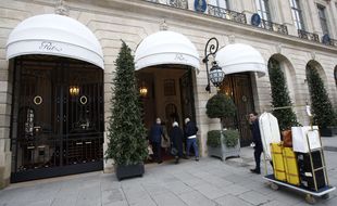 Le Ritz, palace parisien de la place Vendôme. (Illustration)