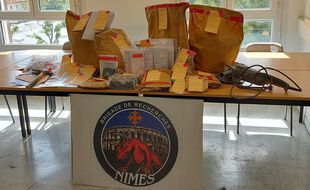 Une partie du butin retrouvé par les gendarmes