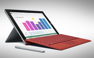 La tablette Surface 3 démarre à 599 euros, avec un clavier vendu séparément à 149 euros.