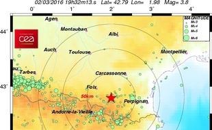 La terre a tremblé dans l'Aude, au pied des Pyrénées