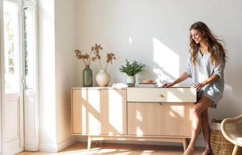 Un buffet pratique et tendance à moins de 180€ ? C’est le moment de craquer chez Conforama