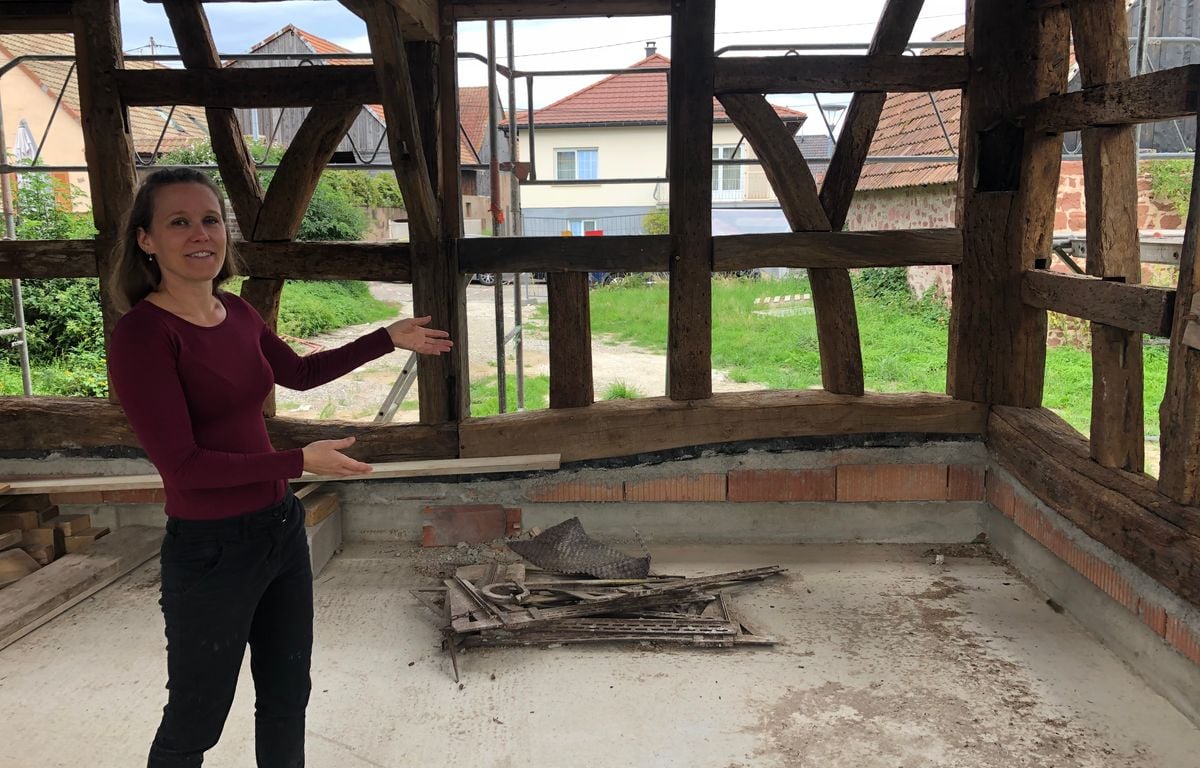 Alsace : Démontée pendant vingt ans, une maison alsacienne de 1728 reconstruite