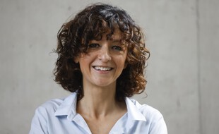 La chercheuse française Emmanuelle Charpentier à Berlin (Allemagne), le 7 octobre 2020.