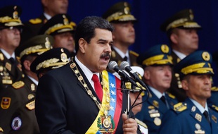 Nicolas Maduro, le 4 août 2018 à Caracas.