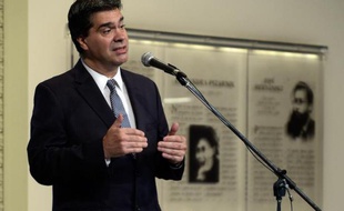Le chef du gouvernement argentin Jorge Capitanich le 30 juin 2014 à Buenos Aires