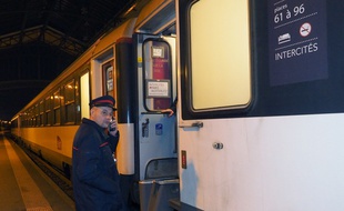 Le dernier train de nuit entre Paris et Perpignan, en décembre 2016.