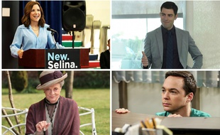 Selina Meyer de « Veep », Schmidt de « New Girl, Violet Crawley de « Downton Abbey » et Sheldon Cooper de « The Big Bang Theory » concourent dans la catégorie personnages les plus drôles des années 2010.