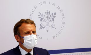 Le président de la République, Emmanuel Macron.
