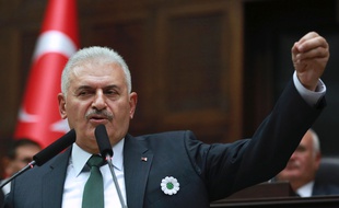 Le Premier ministre turc Binali Yildirim, le 12 juillet 2016.